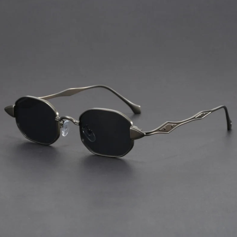 Harper Metal Framed Sunglasses - London Lake