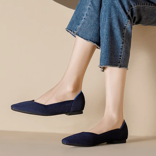 Orthopedic Mesh Ballet Flats - London Lake