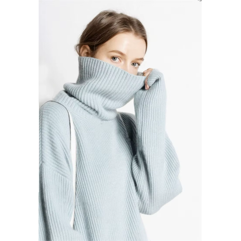 Nordelle Cashmere Sweater - London Lake