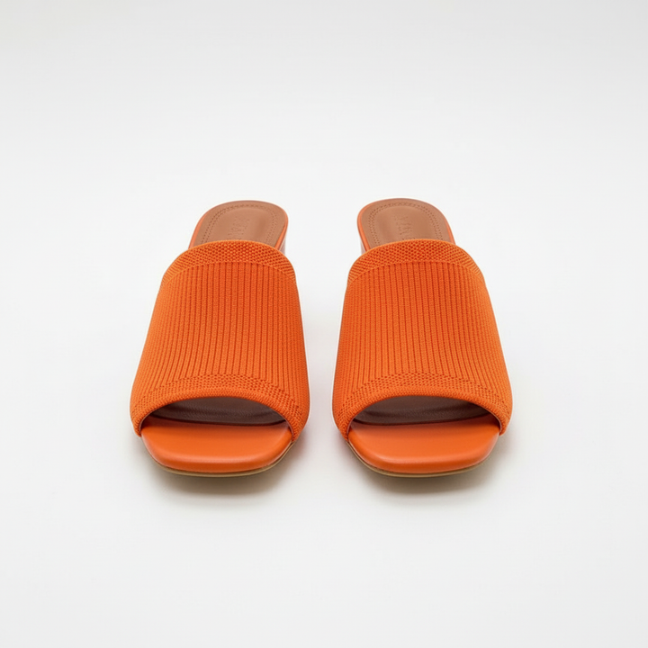 Helena Block Heel Sandals - London Lake