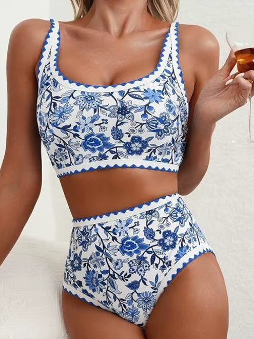 Tulum Flora Bikini - London Lake