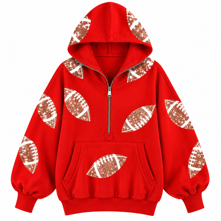 Peyton Sequin Game Day Hoodie