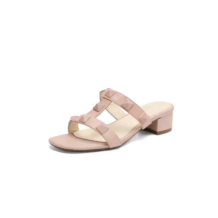 Mira Square Spike Sandals - London Lake