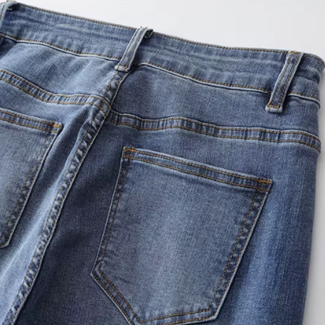 Arianna Straight-Leg Denim Jeans - London Lake