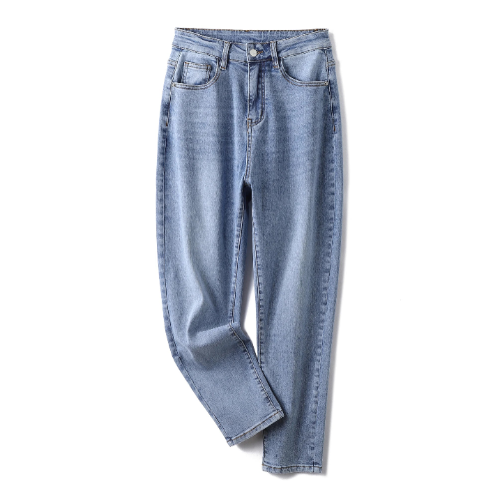 Arianna Straight-Leg Denim Jeans - London Lake