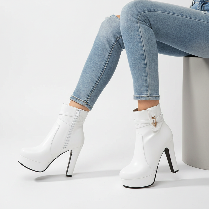 Celine Leather Boots - London Lake