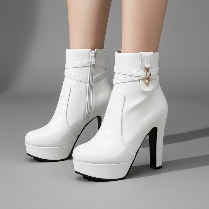 Celine Leather Boots - London Lake