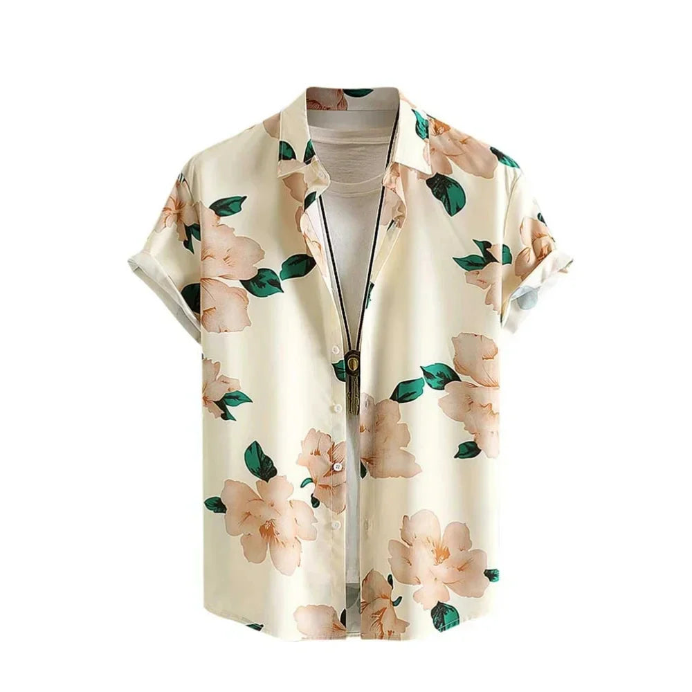 Floral Breeze Button-Up Shirt - London Lake