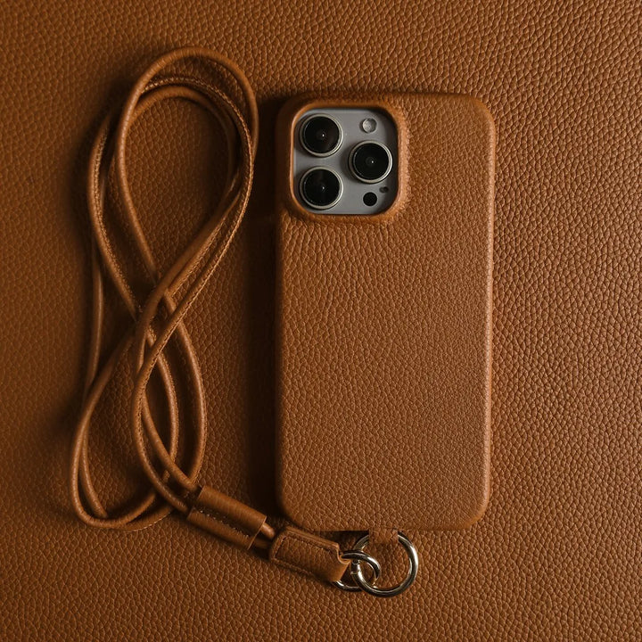 Venture Leather iPhone Case - London Lake