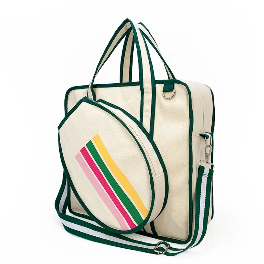 Rally Stripe Pickleball Bag - London Lake