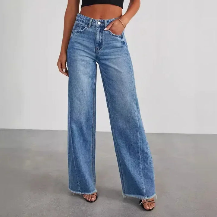 Idol High Rise Straight Jeans - London Lake