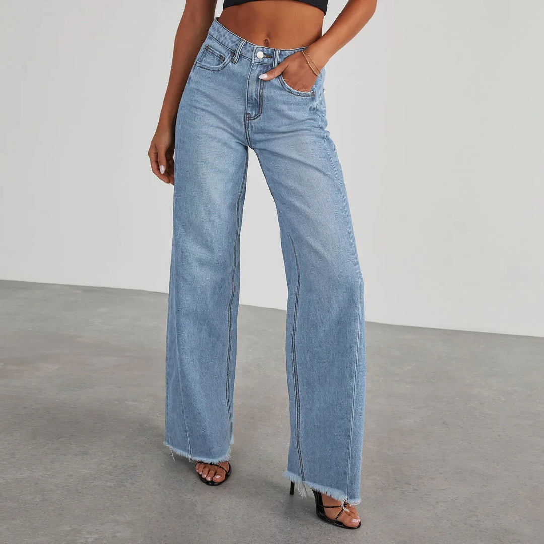 Idol High Rise Straight Jeans - London Lake