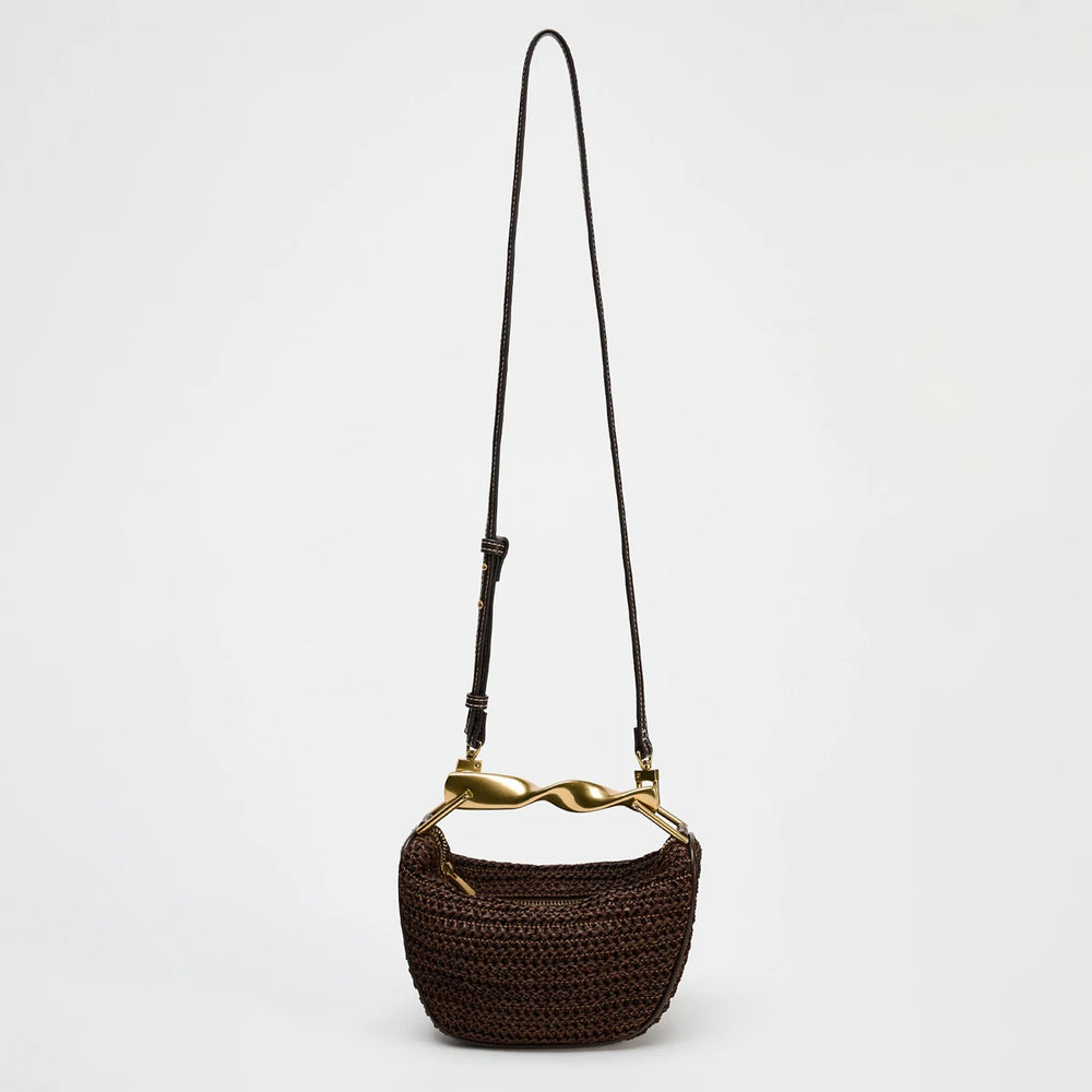 Ravello Twist Handle Bag - London Lake