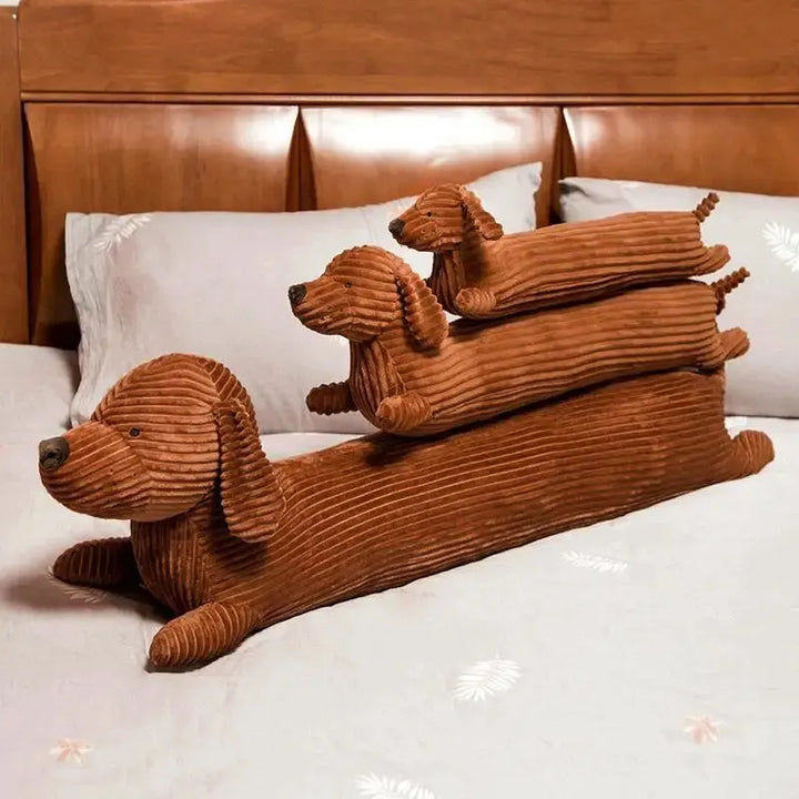 Dachshund Cord Pillow - London Lake