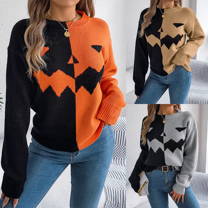 Pumpkin Knit Sweater - London Lake