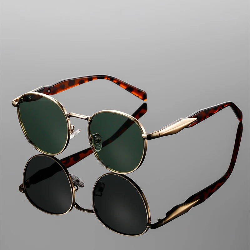 Lakeshore Round Sunglasses - London Lake