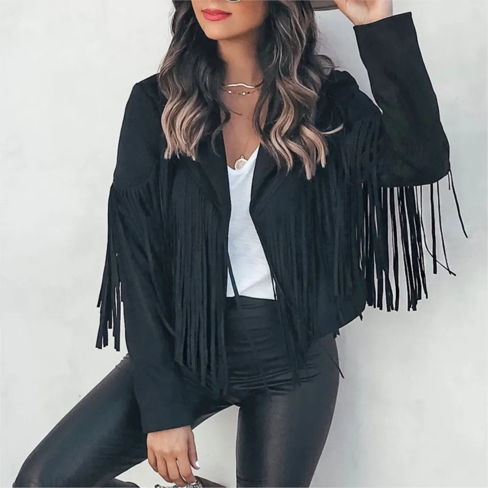 Trailblazer Fringe Jacket - London Lake