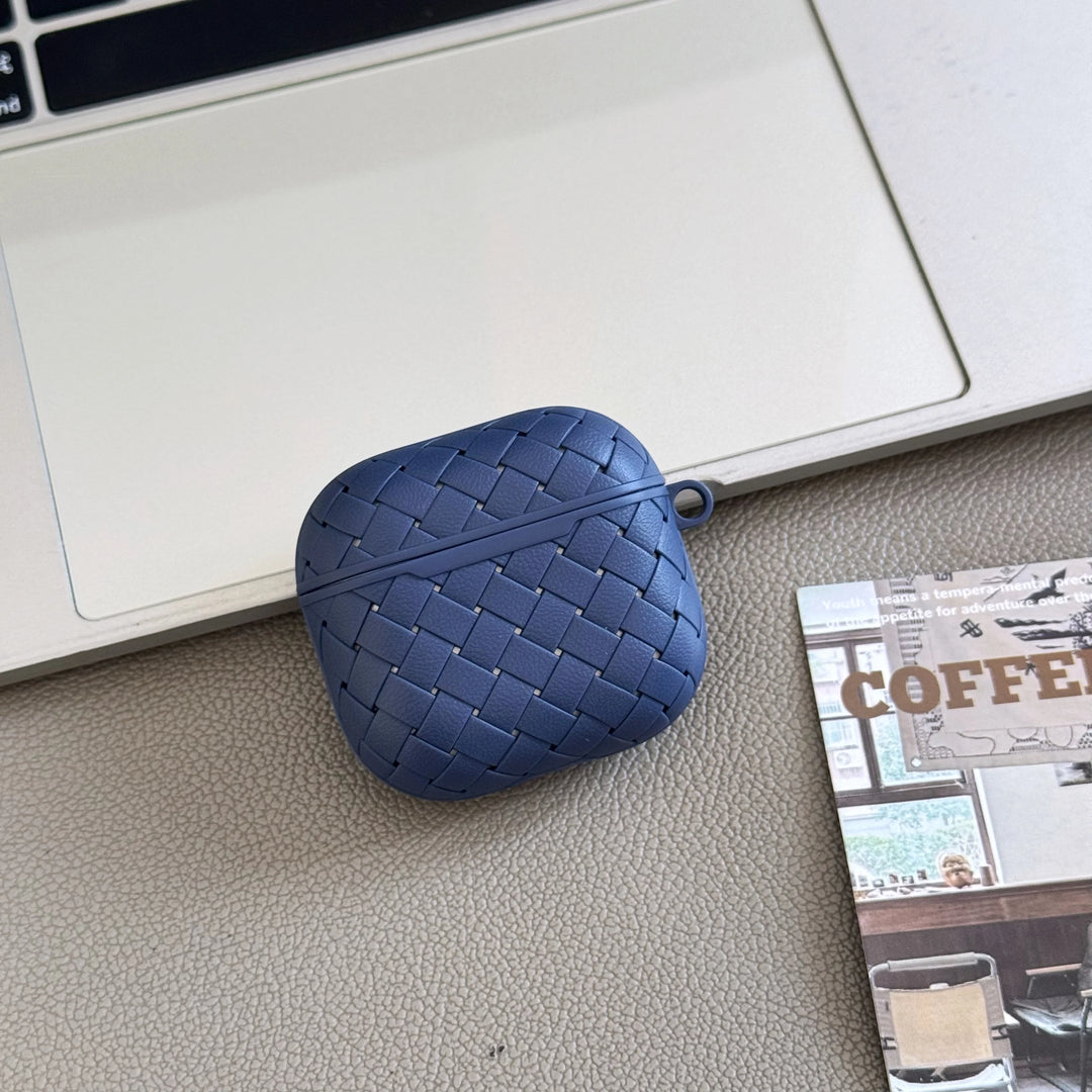 Silcone Woven AirPods Case - London Lake