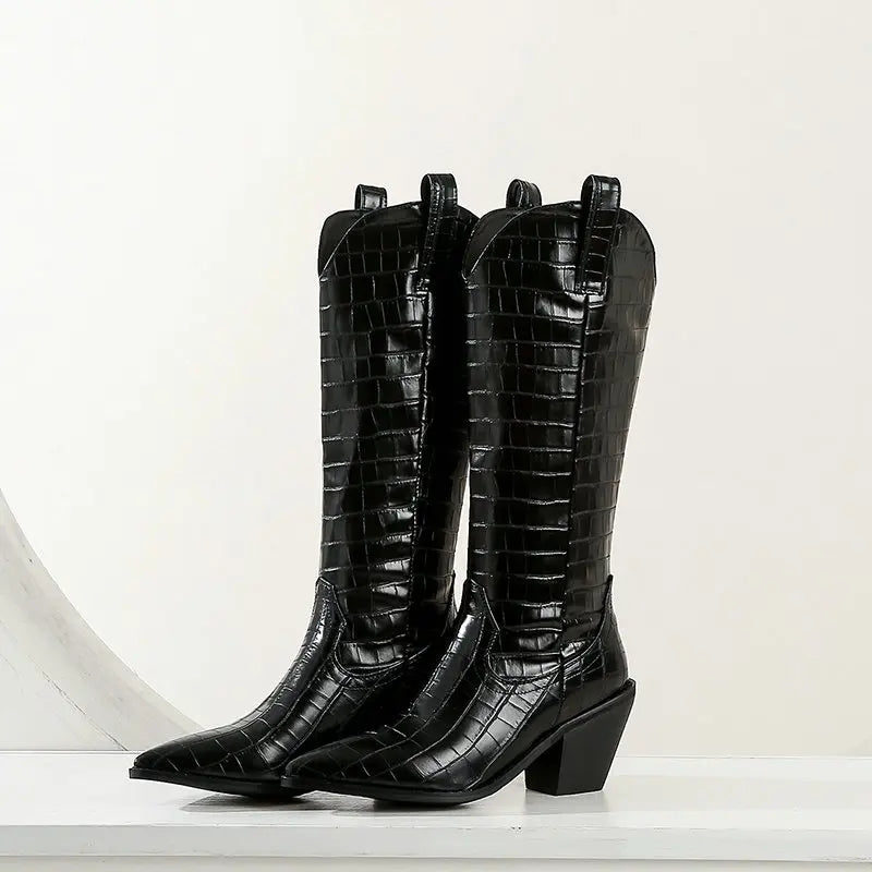 Montara Leather Boots - London Lake