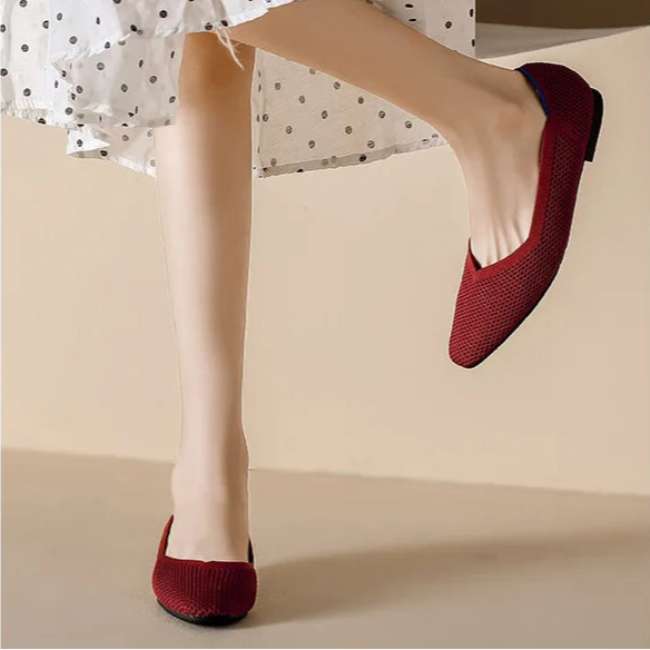 Orthopedic Mesh Ballet Flats - London Lake