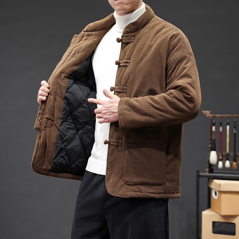 Kyoto Frontier Corduroy Coat - London Lake