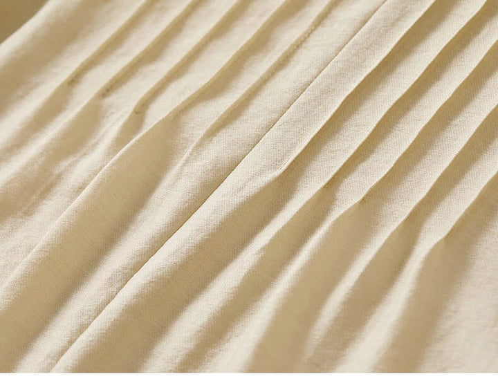 Georgette Tie Neck Blouse - London Lake