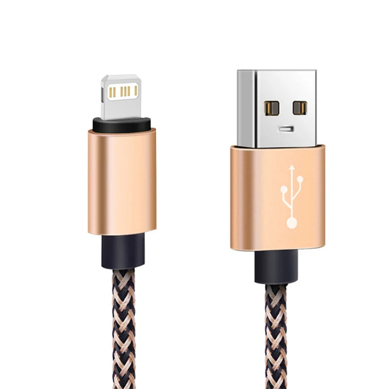 Braided USB Iphone Charging Cable - London Lake