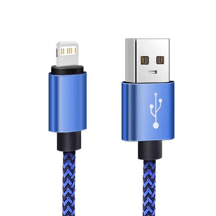 Braided USB Iphone Charging Cable - London Lake