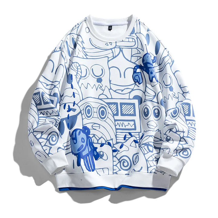 Metro Inkline Crew Neck Pullover - London Lake