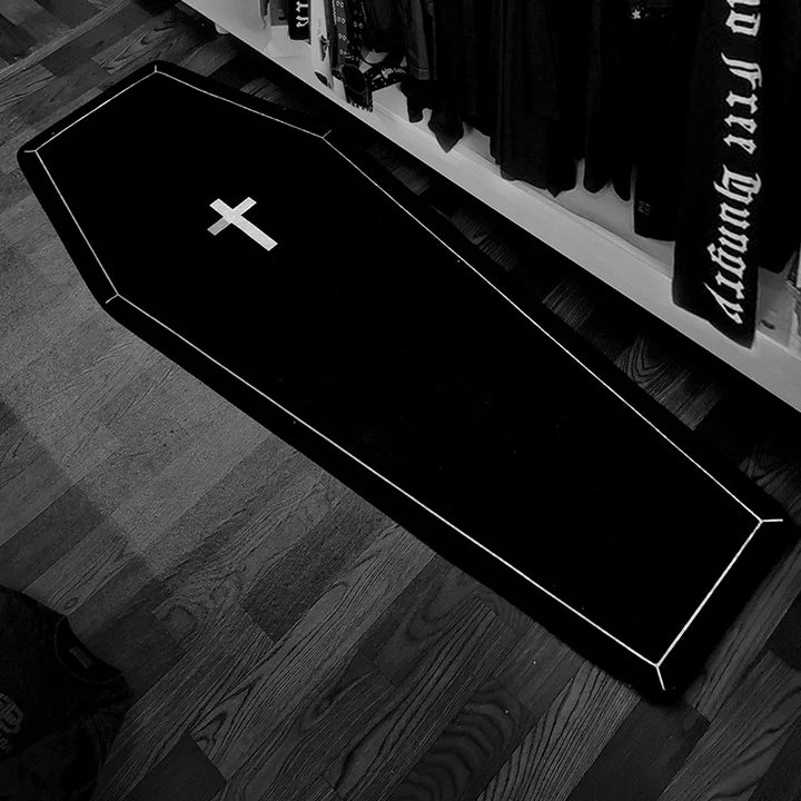 Midnight Coffin Rug - London Lake