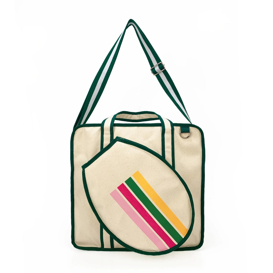 Rally Stripe Pickleball Bag - London Lake