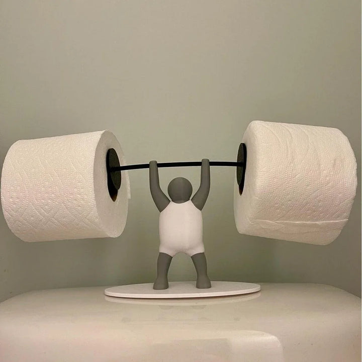Barbell Buddy Toilet Paper Holder - London Lake