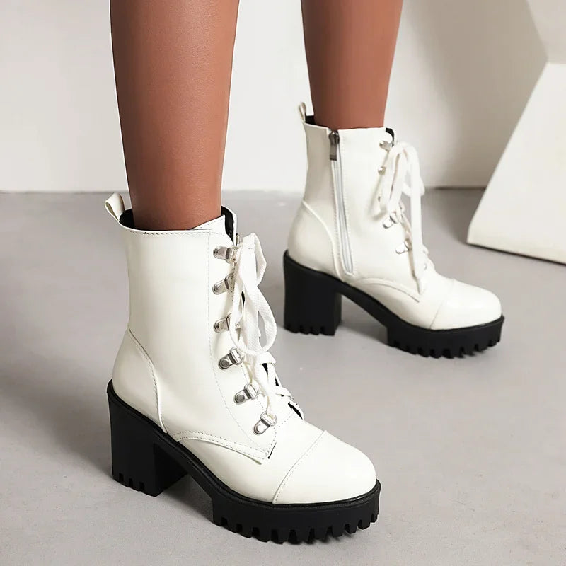 Rogue Stride Platform Boots - London Lake