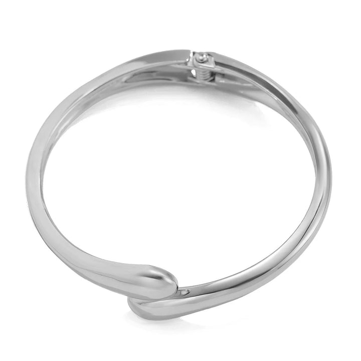 Fluid Arc Bracelet & Ring Set - London Lake