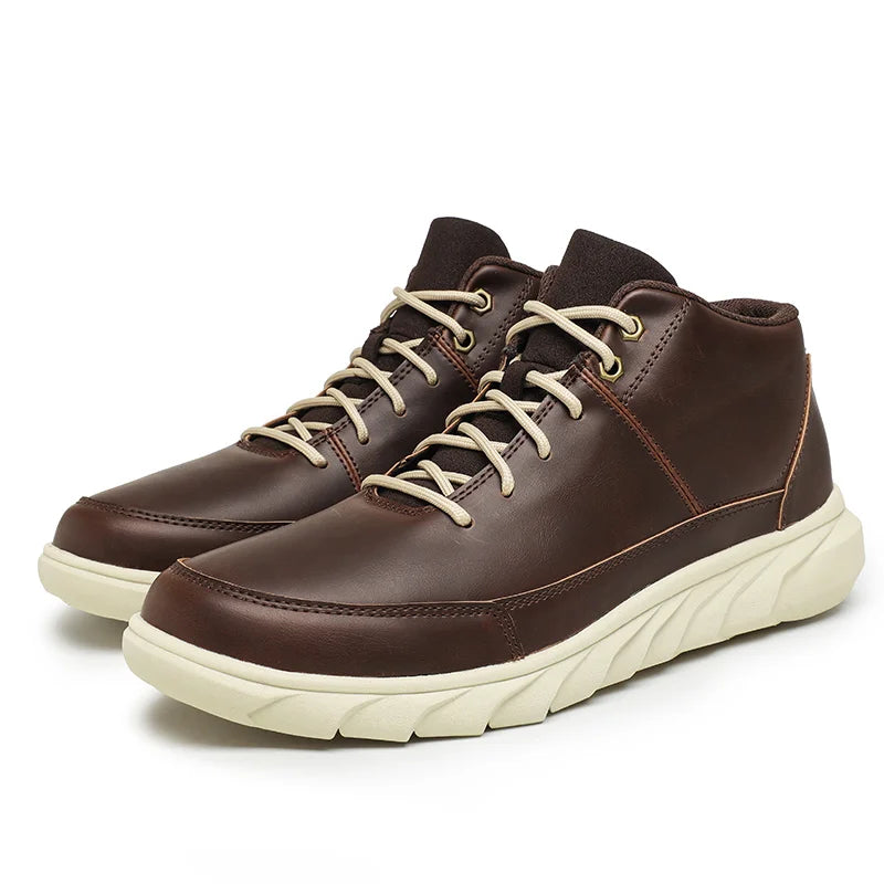 Hudson Leather Sneakers - London Lake