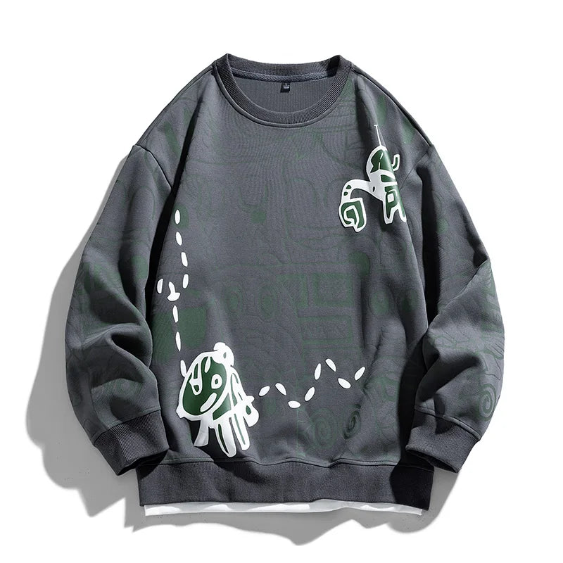 Metro Inkline Crew Neck Pullover - London Lake