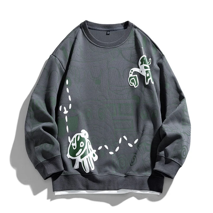 Metro Inkline Crew Neck Pullover - London Lake