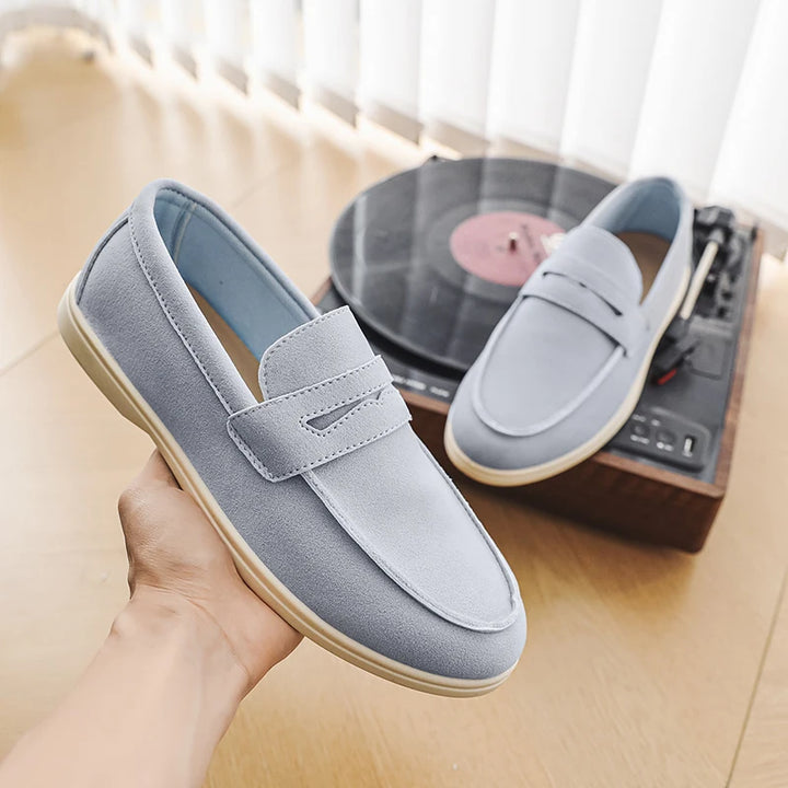 Mason Suede Loafers - London Lake