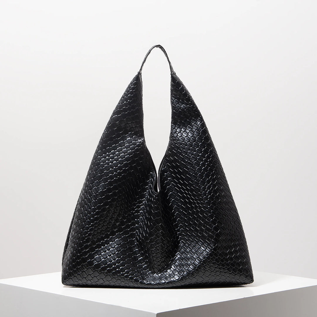 Ana Leather Hobo Bag - London Lake