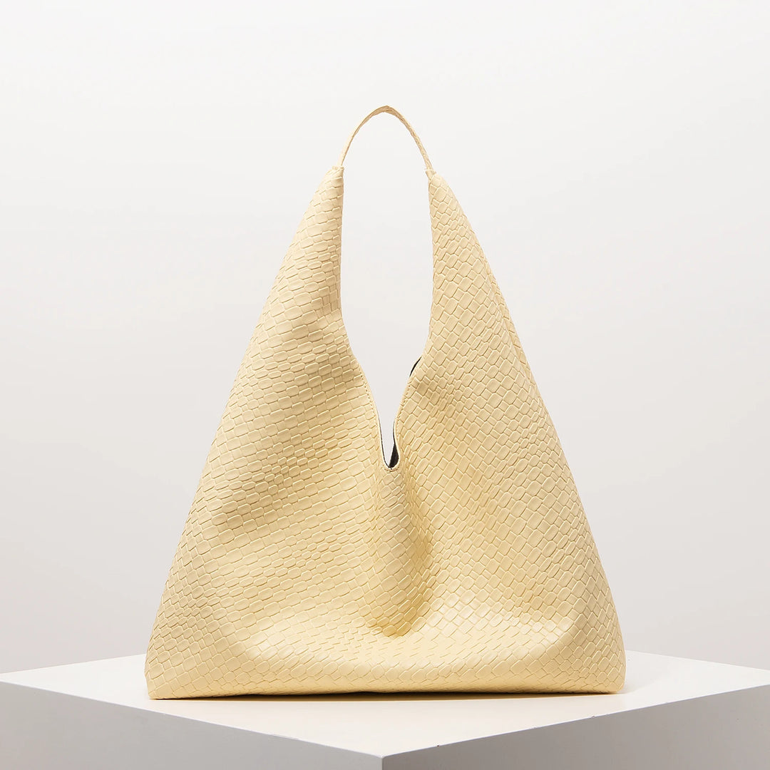Ana Leather Hobo Bag - London Lake