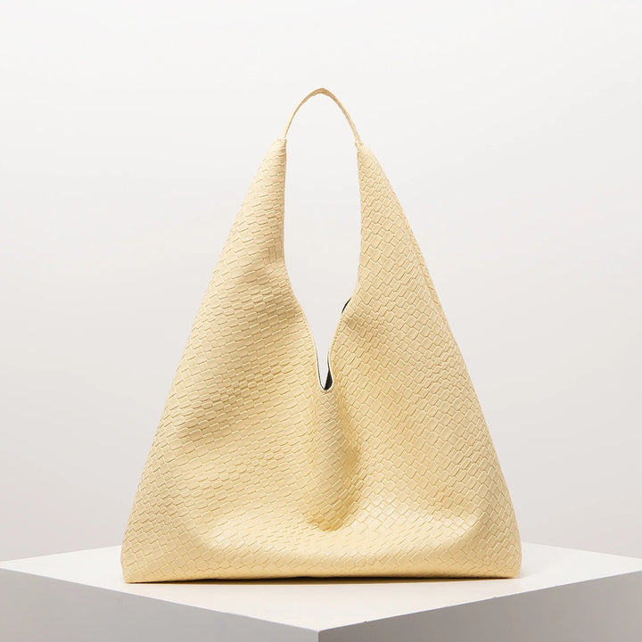 Ana Leather Hobo Bag - London Lake
