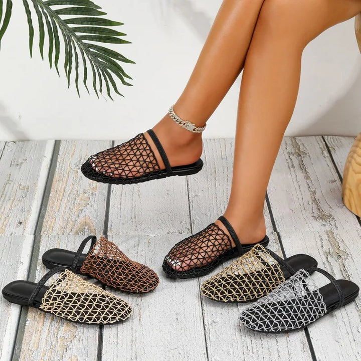 Summer Mesh Sandals - London Lake