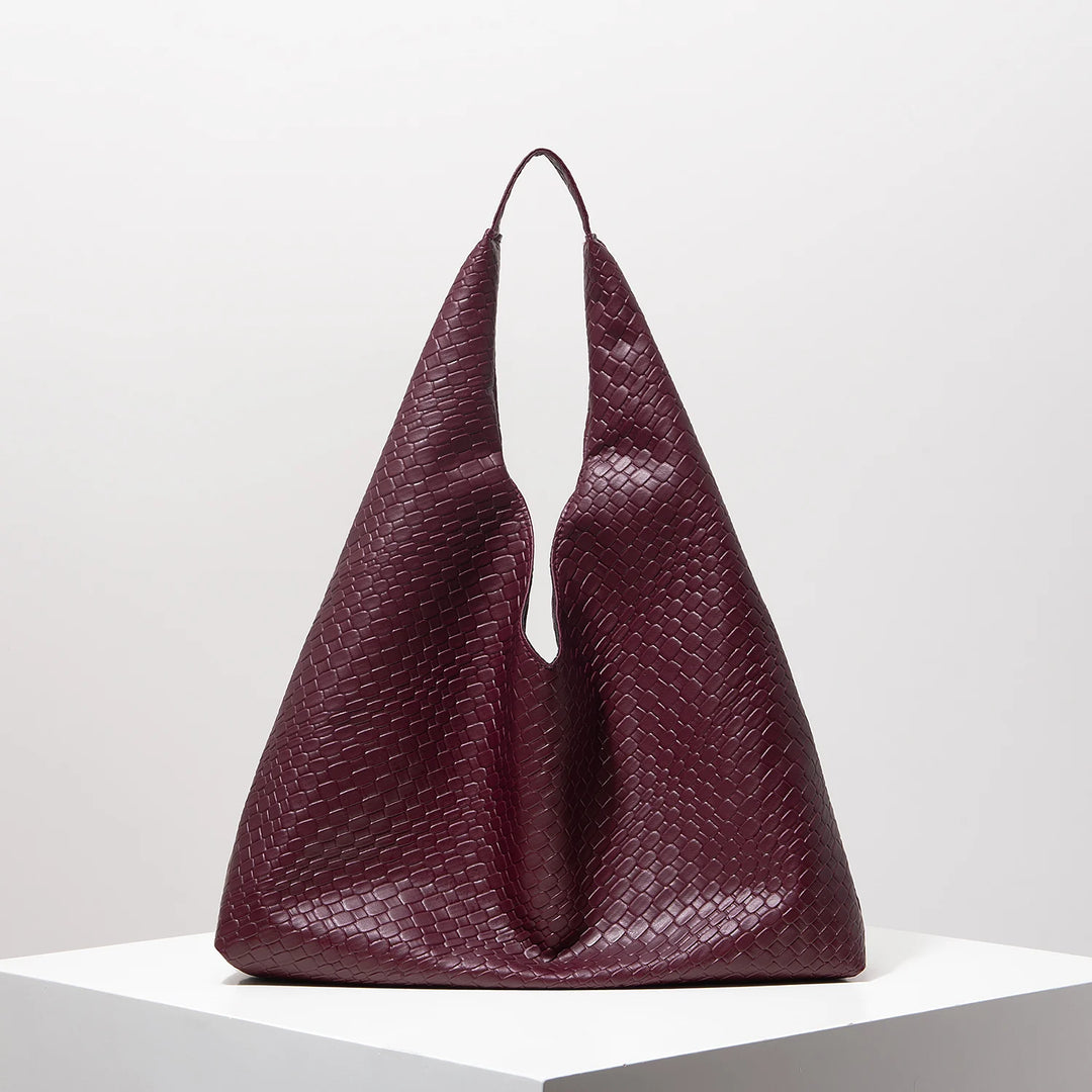 Ana Leather Hobo Bag - London Lake