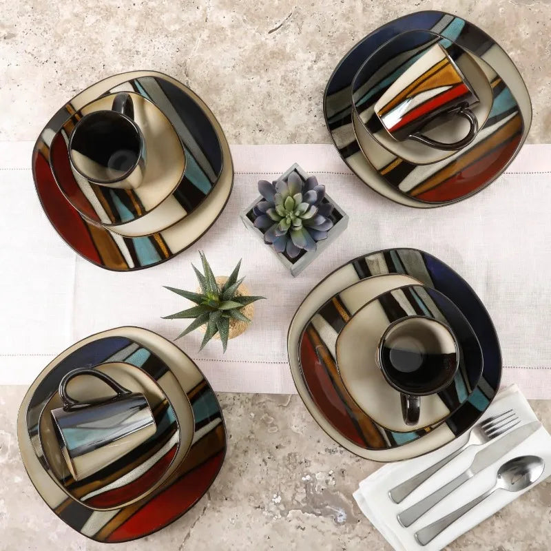 Terra Stripe Collection Set - London Lake