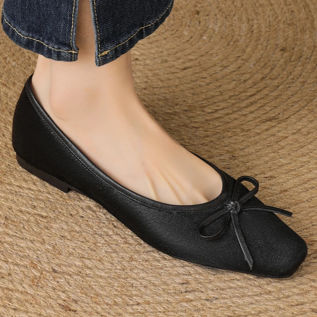 Slip-on Ballet Flats - London Lake