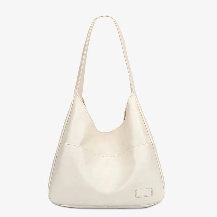 Elise Leather Shoulder Bag - London Lake