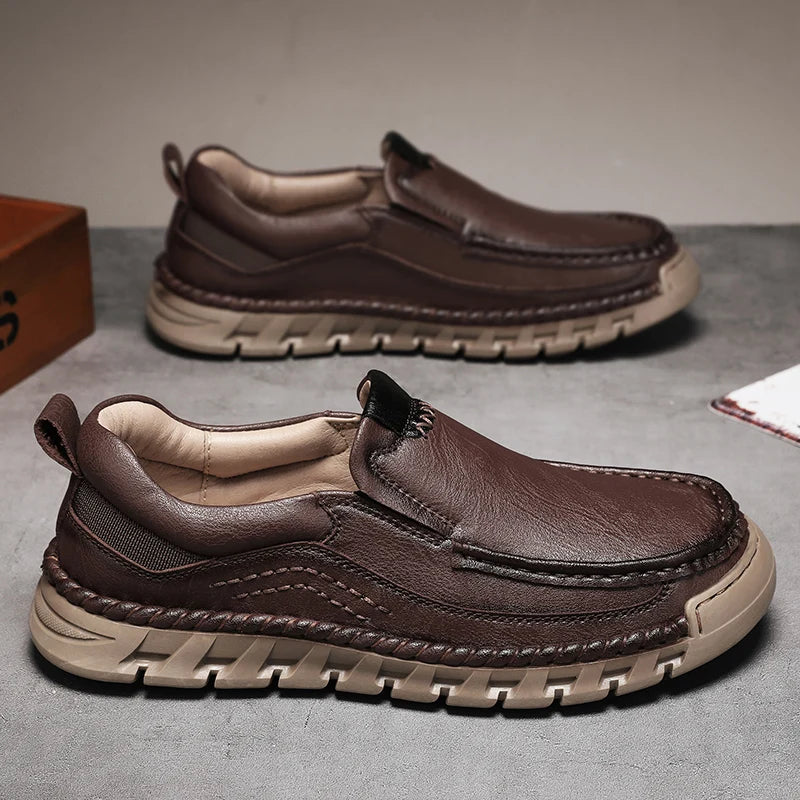 Rivermark Leather Loafers - London Lake