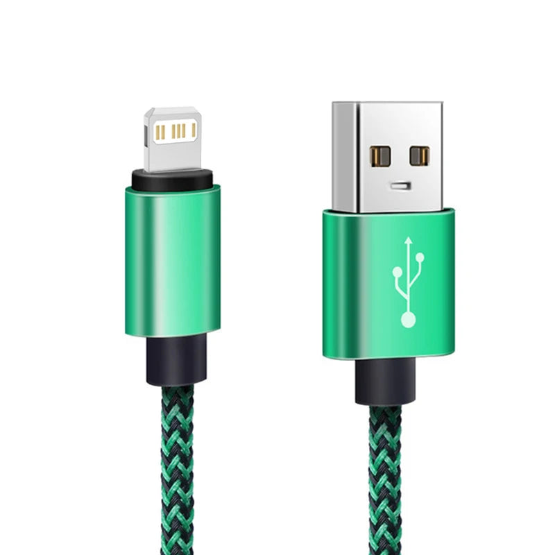 Braided USB Iphone Charging Cable - London Lake