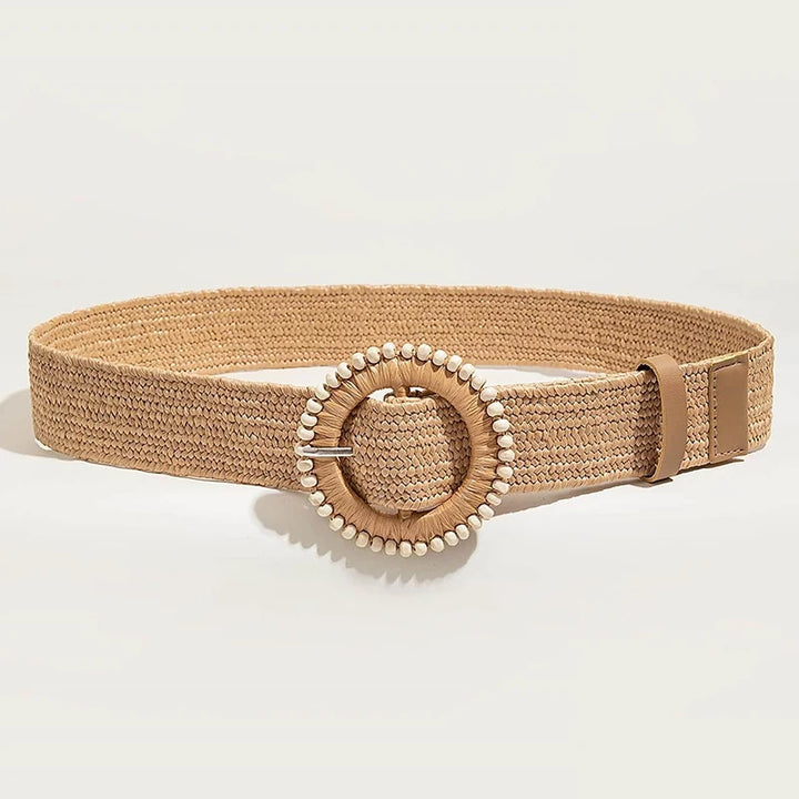 Verra Woven Stretch Waist Belt - London Lake