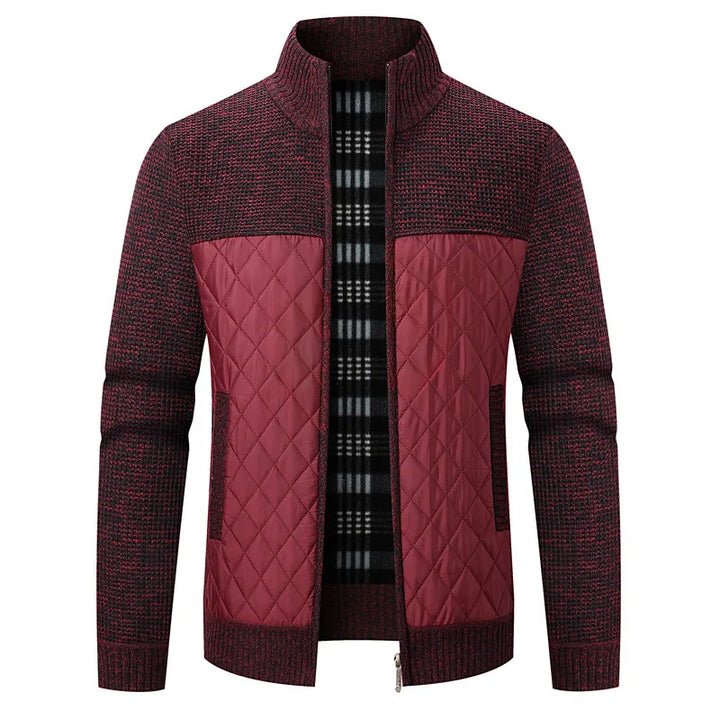 Warm Knit Cardigan Jacket - London Lake